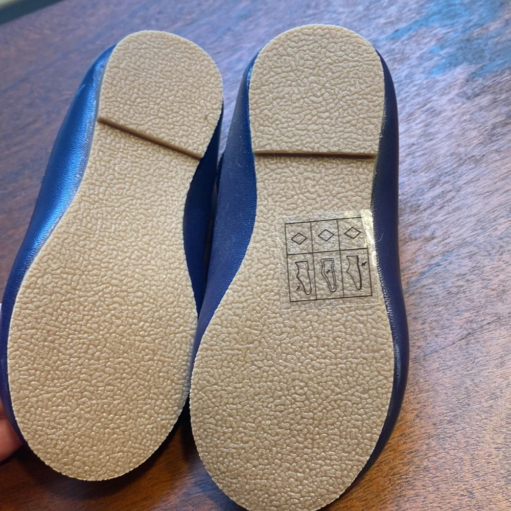 NWOT Gymboree Mary Jane navy blue baby shoe size 4